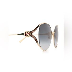 Luxury Gucci Gold Sunglasses